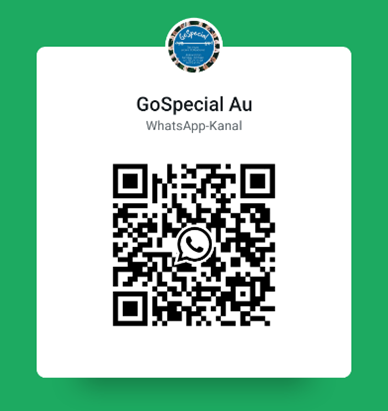 GoSpecial WhatsApp Kanal QR Code GoSpecial WhatsApp Kanal QR Code